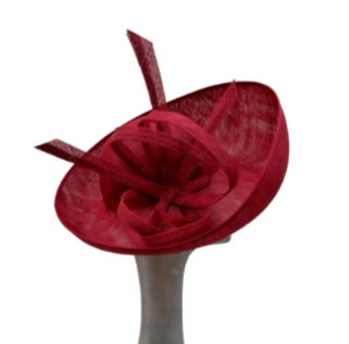 Cherry Red Upturned feature hat
