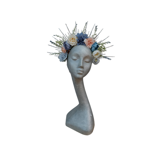 Kane - Floral & Crystal Headband