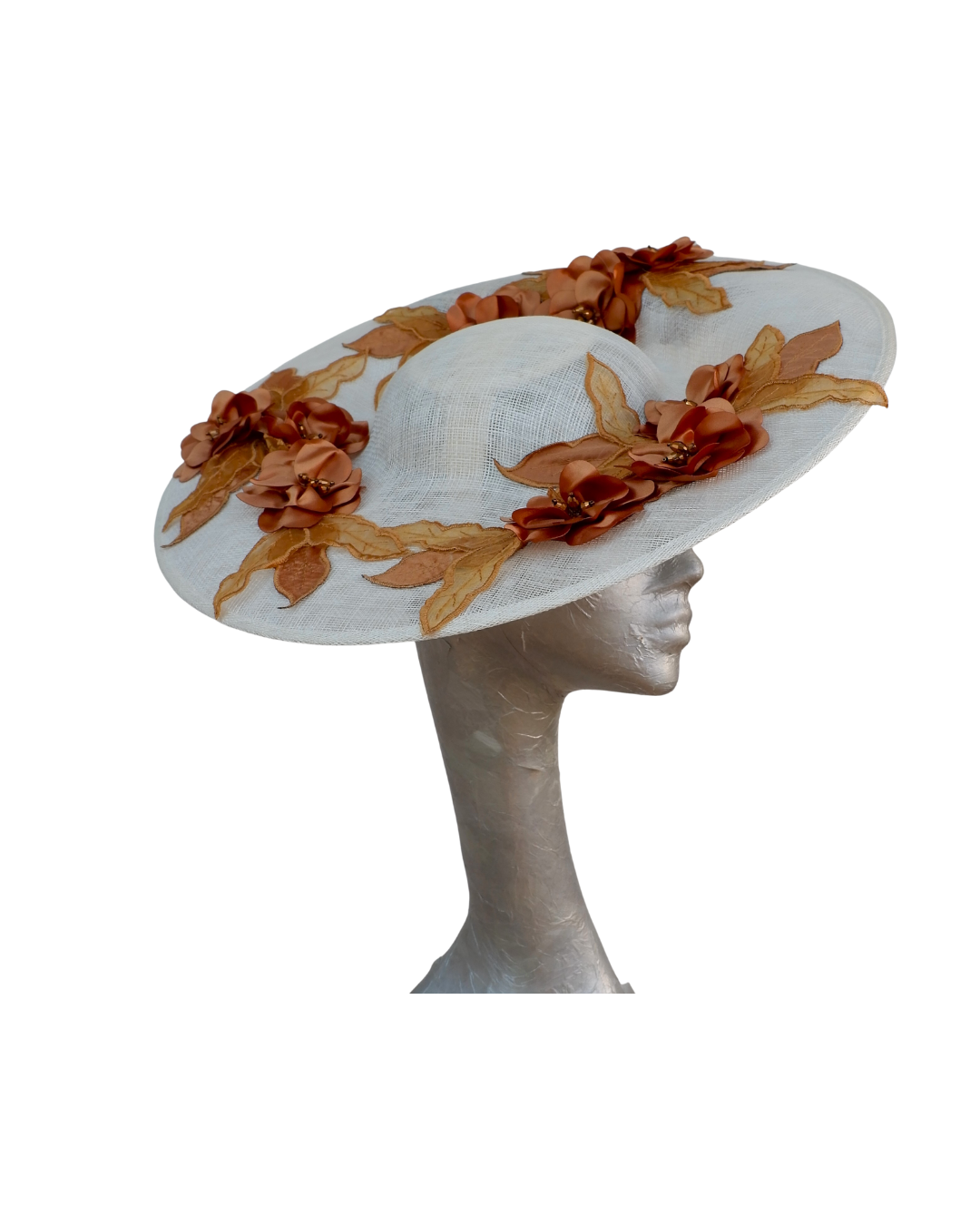 Kelsie - Ivory & Gold Hatinator