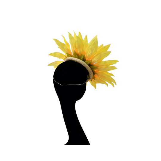 Nanala - Small Sunflower Fascinator
