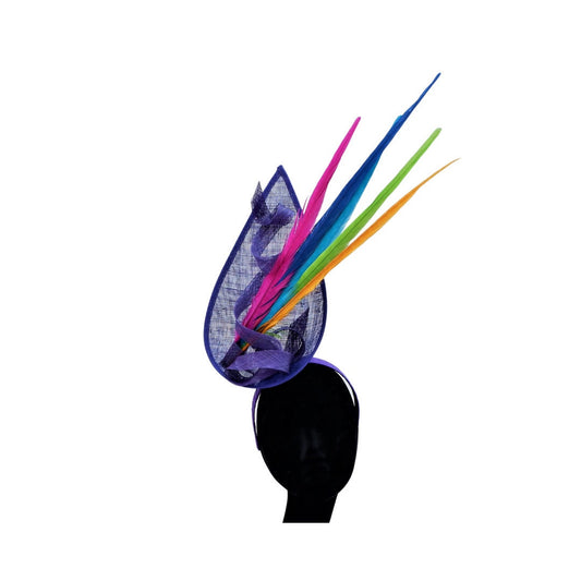 Juno - Multicoloured Fascinator By Hats2go