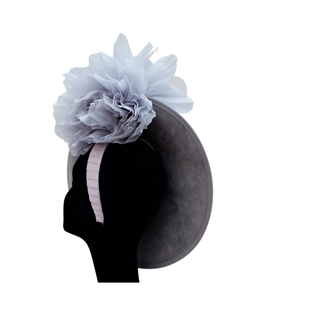 Vixon - Grey Faux Suede Side Hatinator