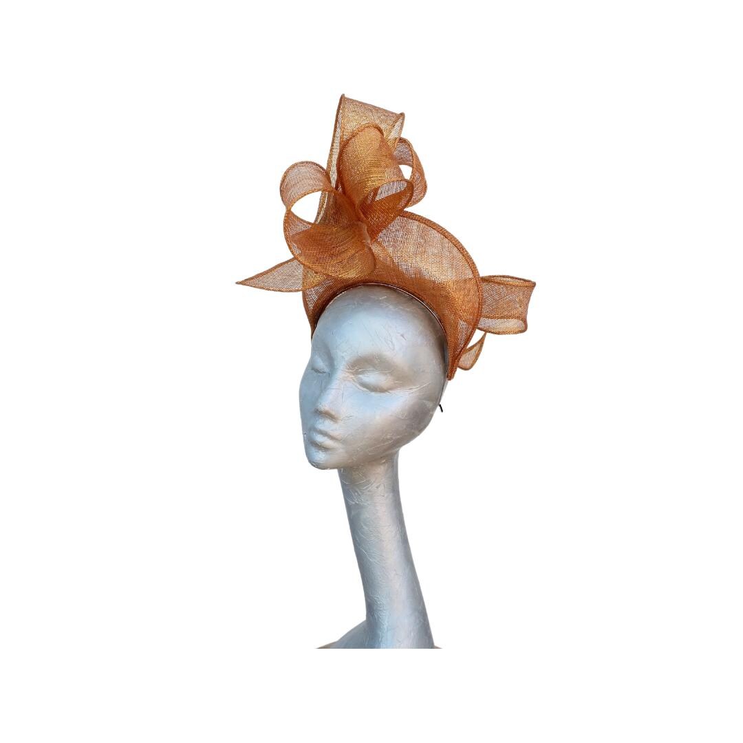 Fi - Toffee & Gold Duchess headband