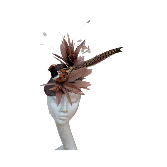 Brunel - Brown Pheasant 40's style Percher