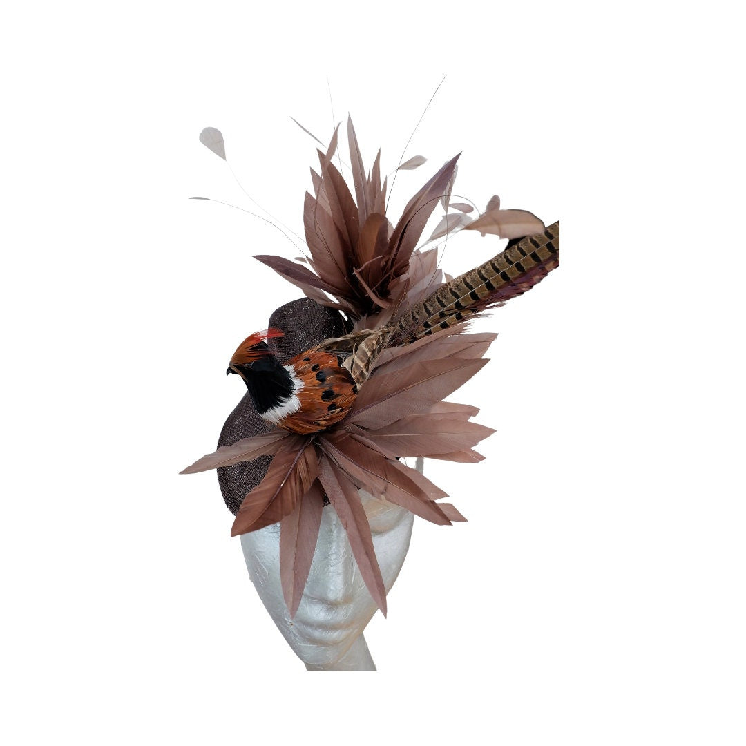 Brunel - Brown Pheasant 40's style Percher