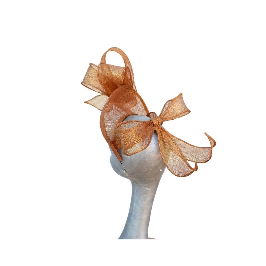 Fi - Toffee & Gold Duchess headband