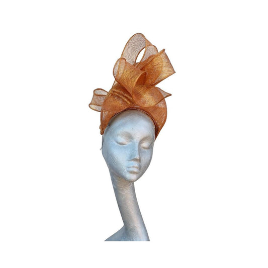 Fi - Toffee & Gold Duchess headband