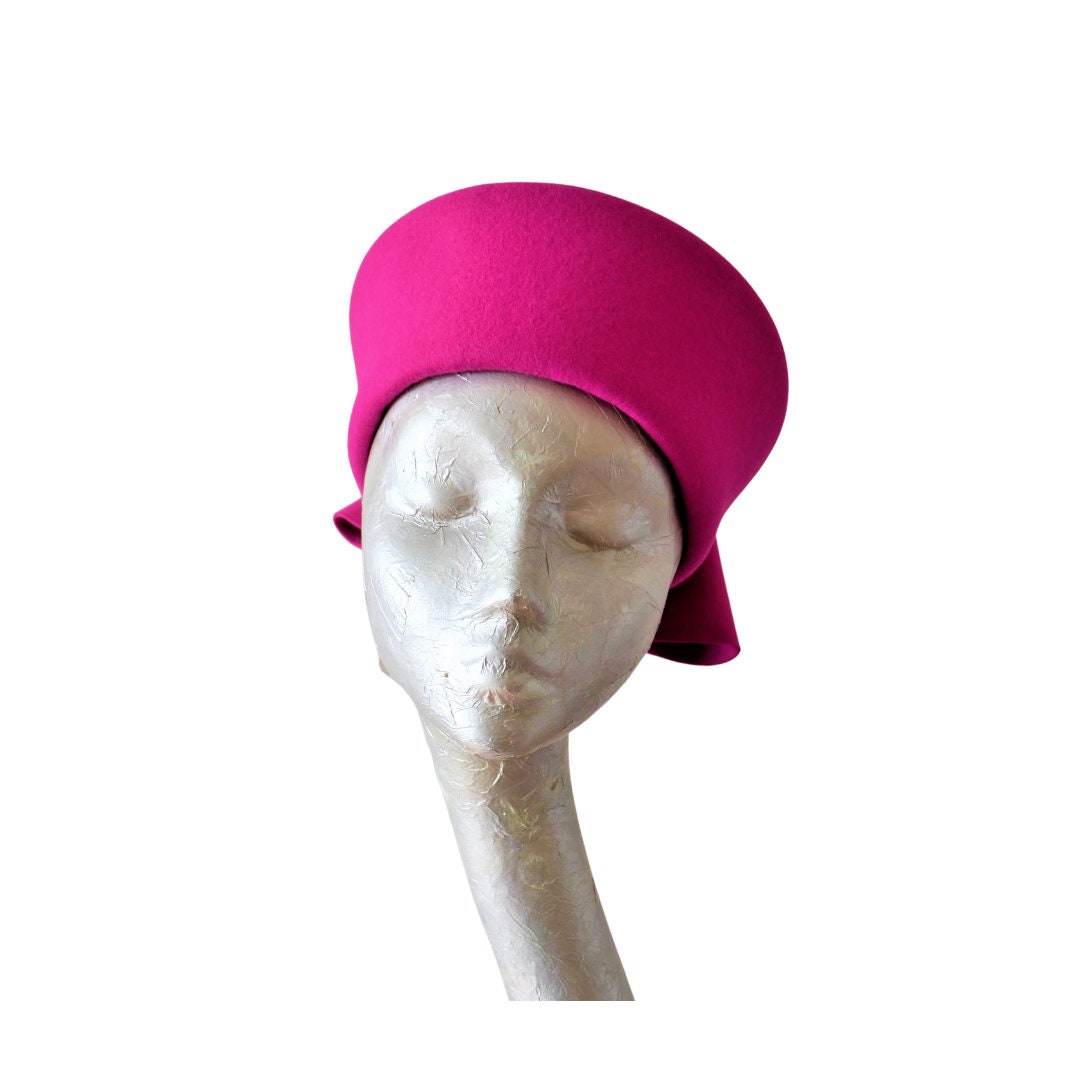 Cossack - Fuchsia Felt hat