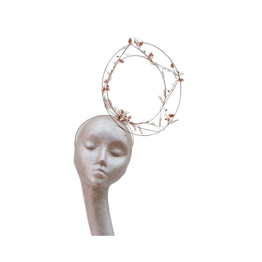 Vine - Rose Gold Wire Fascinator