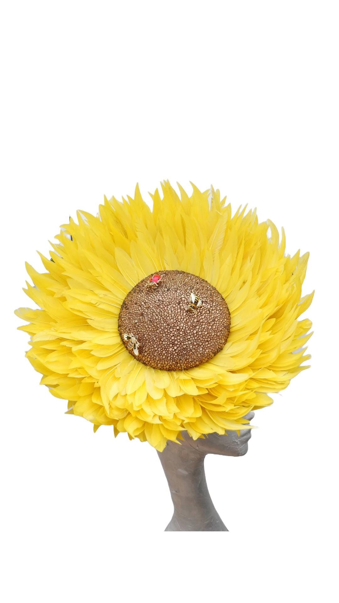 Sunflower Royal Ascot 2025 Showpiece Hat in