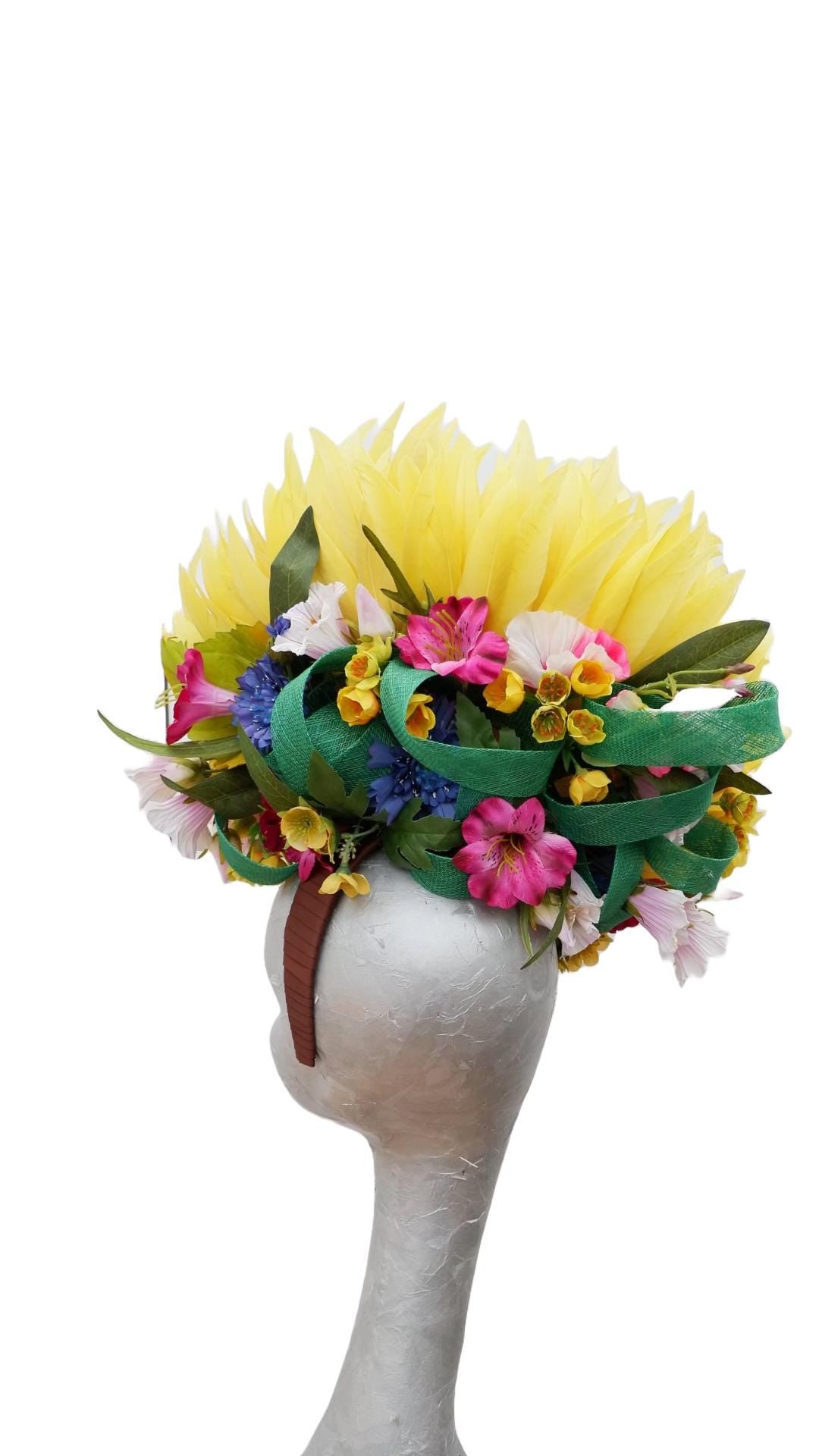 Sunflower Royal Ascot 2025 Showpiece Hat in