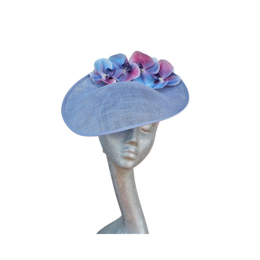 Bute - Cornflower blue & Pink orchid Hatinator