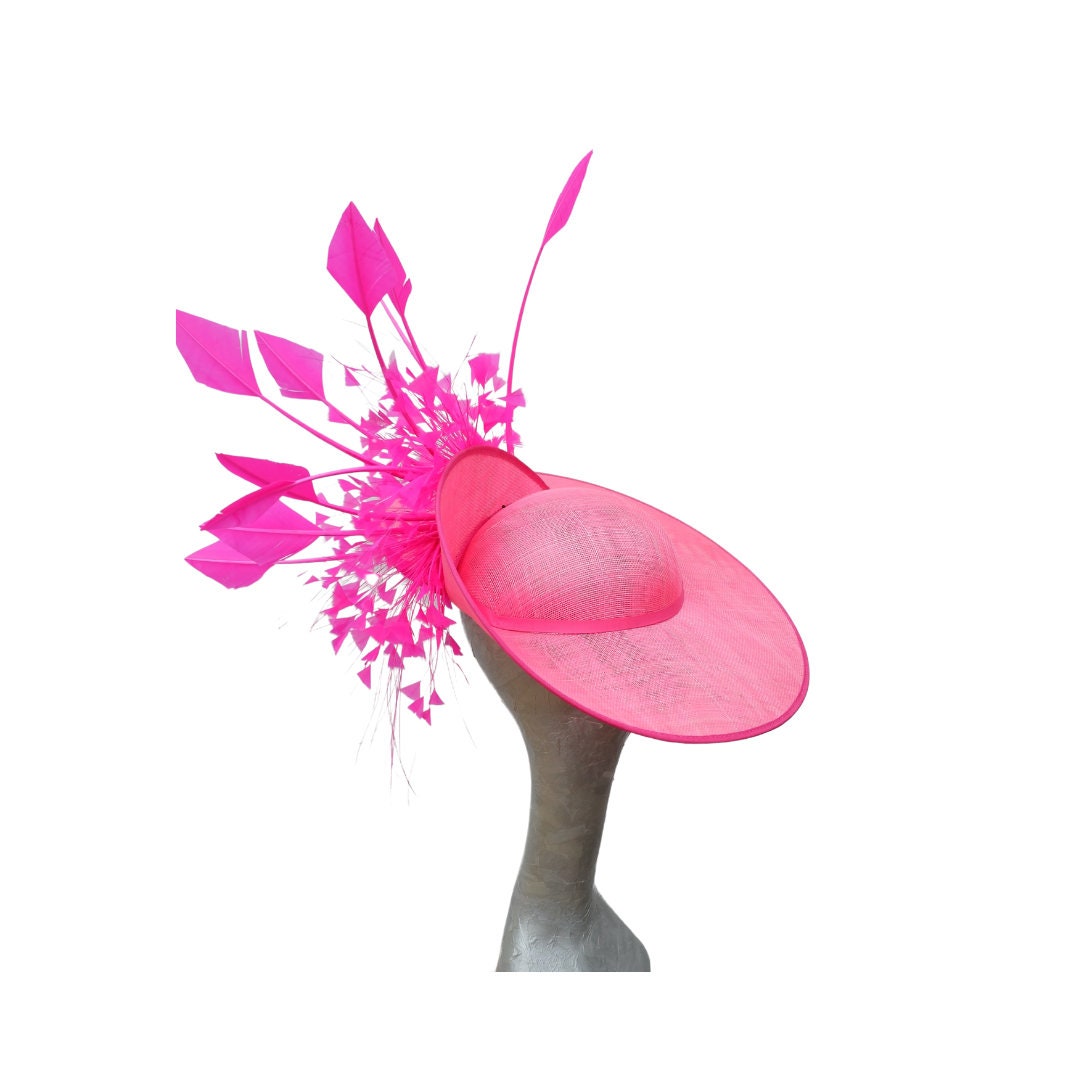 Canberra - Neon Pink Split brim hat