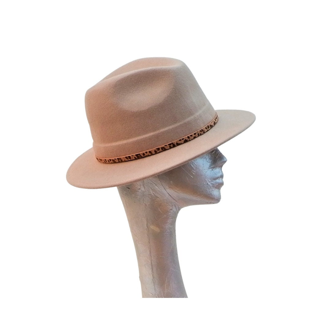 Ember - Camel Felt Fedora Hat
