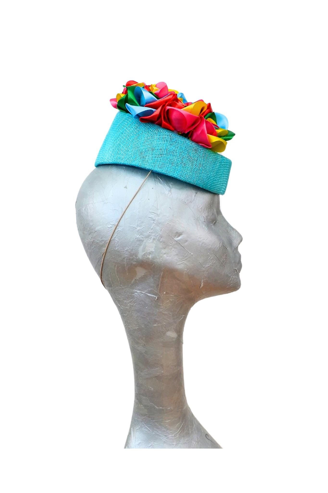 Laycock - Turquoise & Rainbow Pillbox
