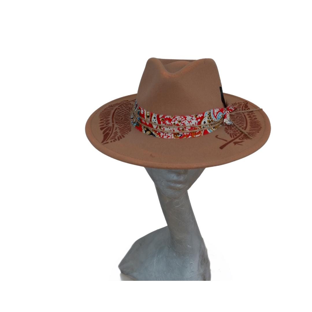 Jonas -  Camel/Tan Fedora