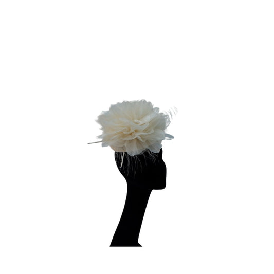Ophelia - Delicate Ivory  Fascinator