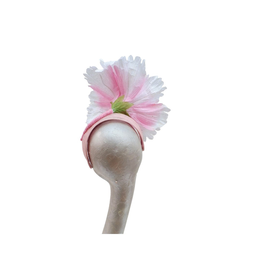 Peony - 30cm Peony Fascinator Pink