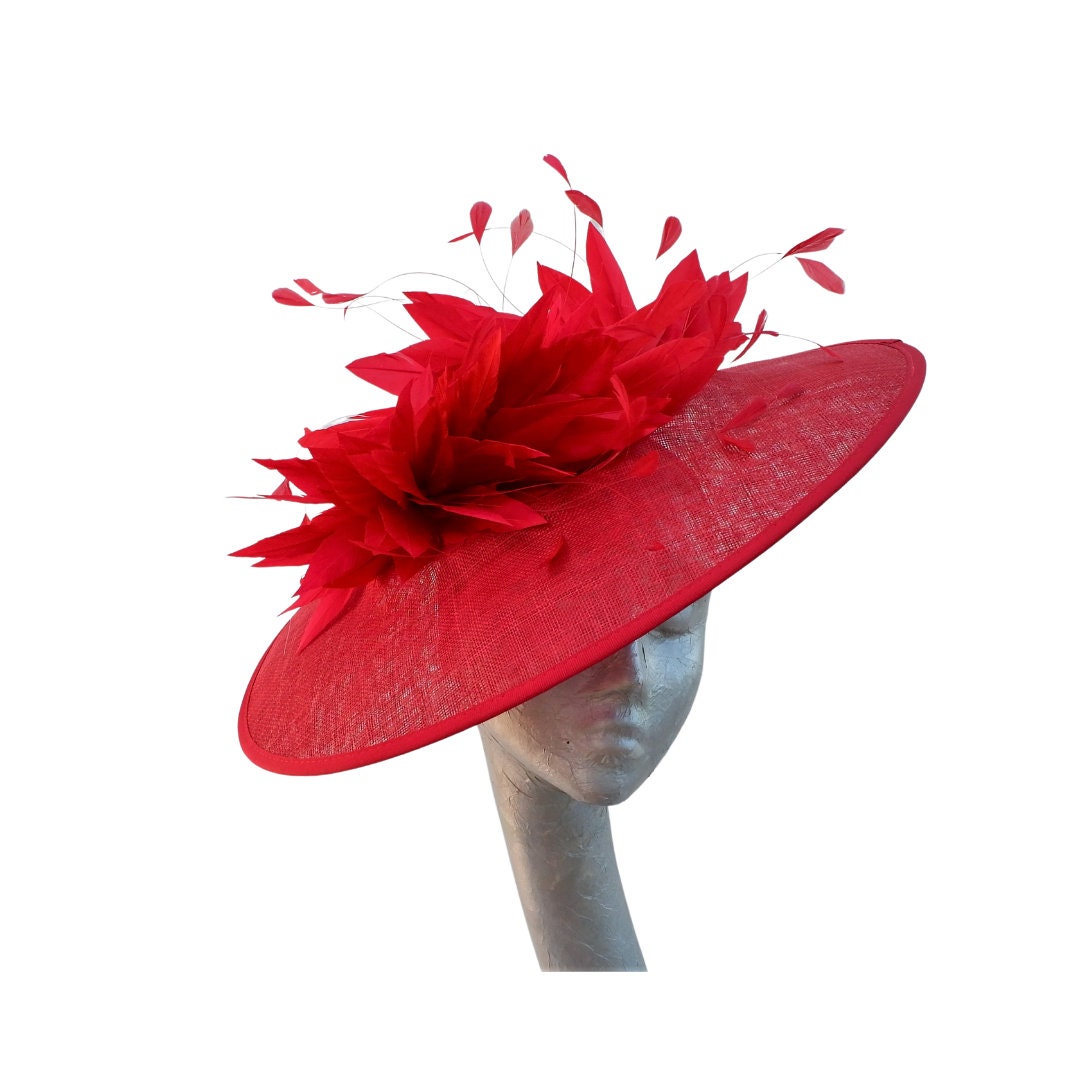 Finesse... Medium Oval Scarlet saucer Made to order