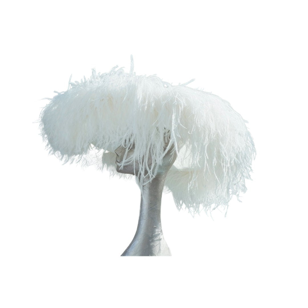 Emma - Extra large Hat Ivory  By Hats2go