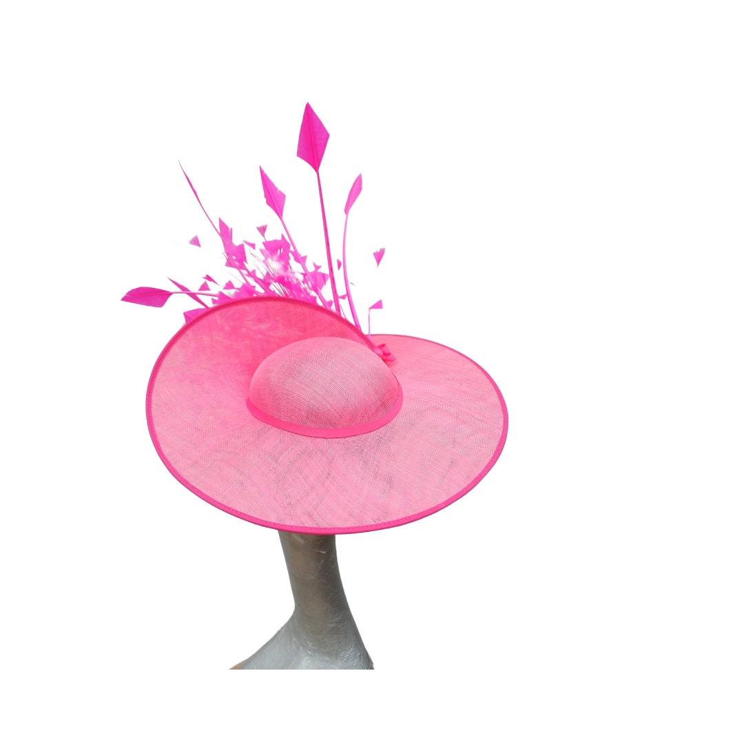 Canberra - Neon Pink Split brim hat